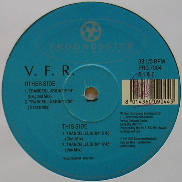 V.F.R. - Tranceillusion | PRG (Progressive Motion Records) (PRG 7004)