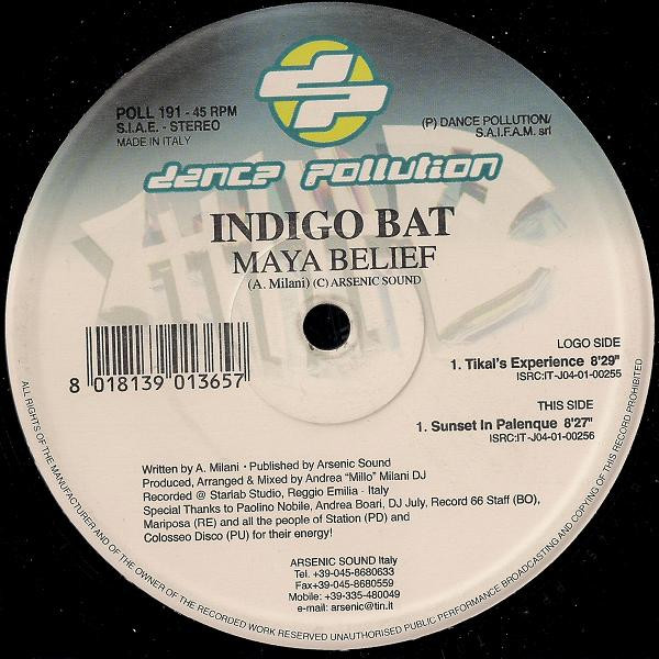 Indigo Bat - Maya Belief | Dance Pollution (POLL 191)