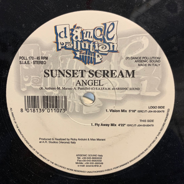Sunset Scream - Angel | Dance Pollution (POLL 170) - main Sunset Scream - Angel | Dance Pollution (POLL 170) - main