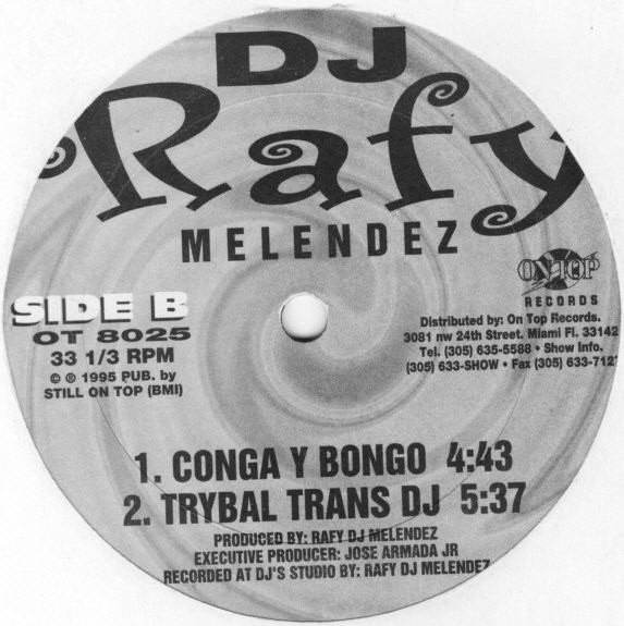 Rafy DJ Melendez - Echale Semilla A La Maraca | On Top Records (OT 8026) - 4