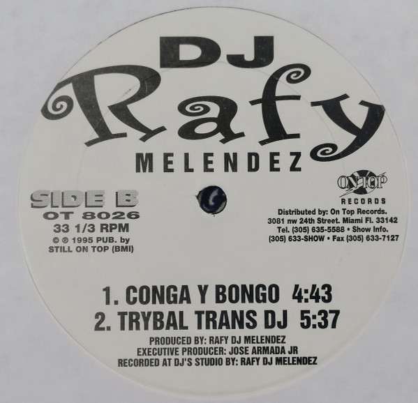 Rafy DJ Melendez - Echale Semilla A La Maraca | On Top Records (OT 8026) - 6
