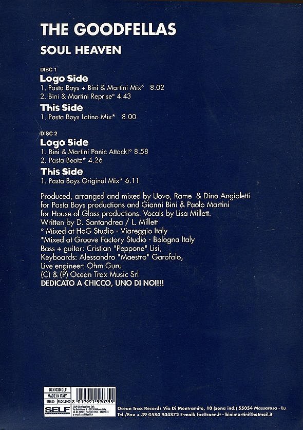 The Goodfellas - Soul Heaven | Ocean Trax (OCN 030 DLP) - 4 The Goodfellas - Soul Heaven | Ocean Trax (OCN 030 DLP) - 4