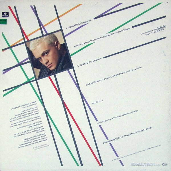 Belouis Some - Some People | Parlophone (1C K 060 20 0719 6) - 2 Belouis Some - Some People | Parlophone (1C K 060 20 0719 6) - 2