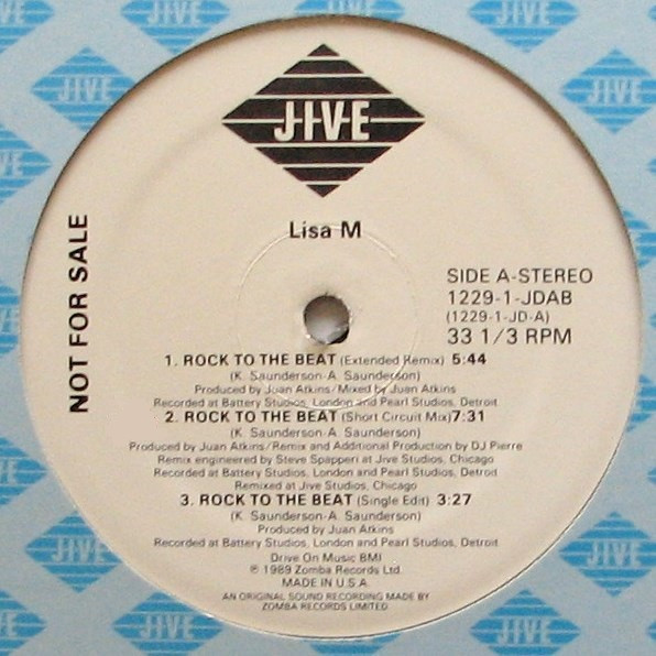 Lisa M - Rock To The Beat | Jive (1229-1-JDAB)