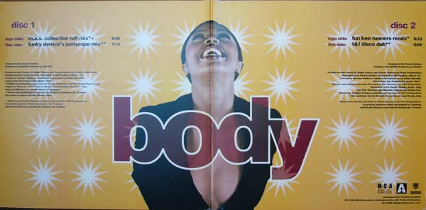 Funky Green Dogs - Body (The Remixes) | Airplane! Records (ARP 21045) - 3