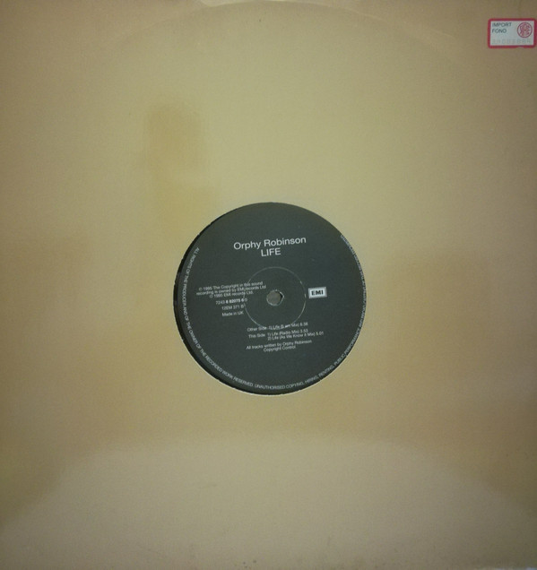 Orphy Robinson - Life | EMI (12EM 371) - main Orphy Robinson - Life | EMI (12EM 371) - main