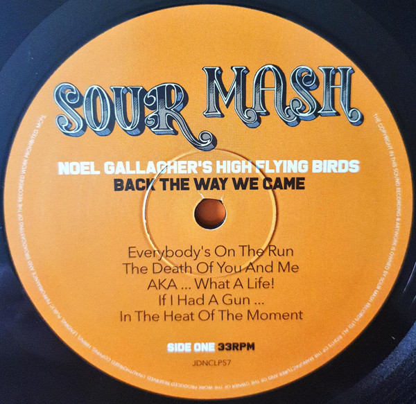 Noel Gallagher's High Flying Birds - Back The Way We Came: Vol. 1 (2011 - 2021) | Sour Mash (JDNCLP57) - 3 Noel Gallagher's High Flying Birds - Back The Way We Came: Vol. 1 (2011 - 2021) | Sour Mash (JDNCLP57) - 3