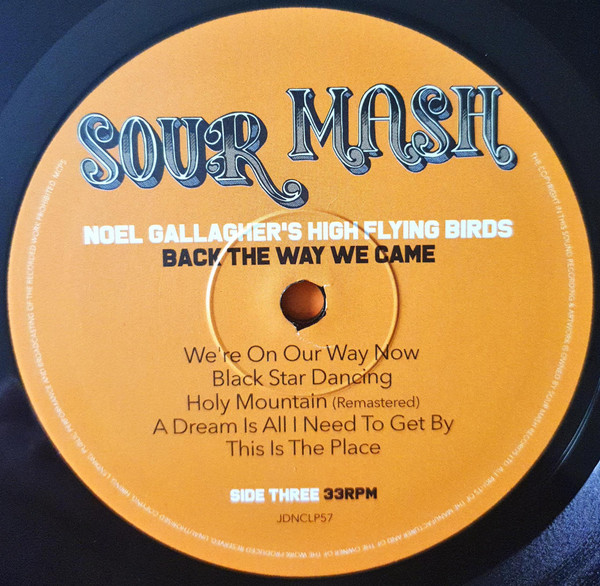 Noel Gallagher's High Flying Birds - Back The Way We Came: Vol. 1 (2011 - 2021) | Sour Mash (JDNCLP57) - 5 Noel Gallagher's High Flying Birds - Back The Way We Came: Vol. 1 (2011 - 2021) | Sour Mash (JDNCLP57) - 5