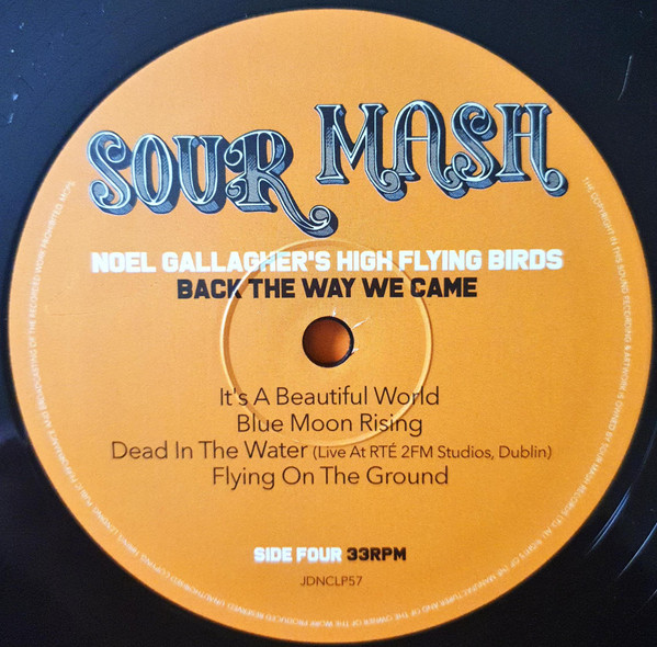 Noel Gallagher's High Flying Birds - Back The Way We Came: Vol. 1 (2011 - 2021) | Sour Mash (JDNCLP57) - 6 Noel Gallagher's High Flying Birds - Back The Way We Came: Vol. 1 (2011 - 2021) | Sour Mash (JDNCLP57) - 6