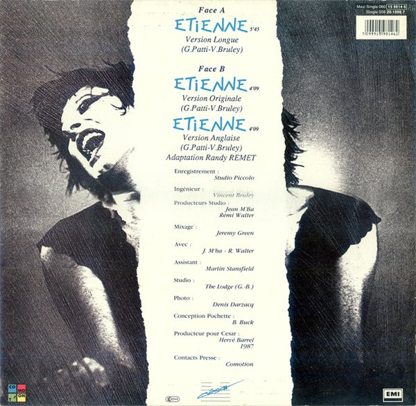 Guesch Patti - Etienne | EMI (060 15 9814 6) - 2 Guesch Patti - Etienne | EMI (060 15 9814 6) - 2