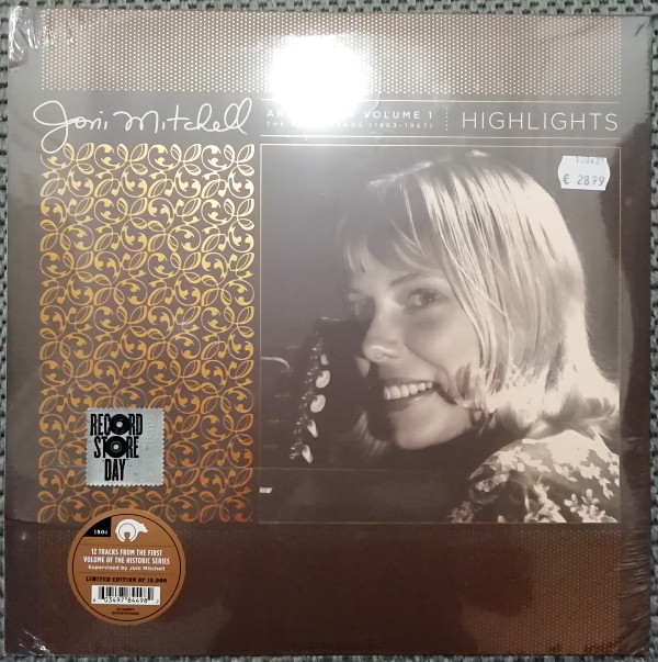 Joni Mitchell - Archives – Volume 1: The Early Years (1963-1967): Highlights LP | Rhino Records (R1 645871) - main