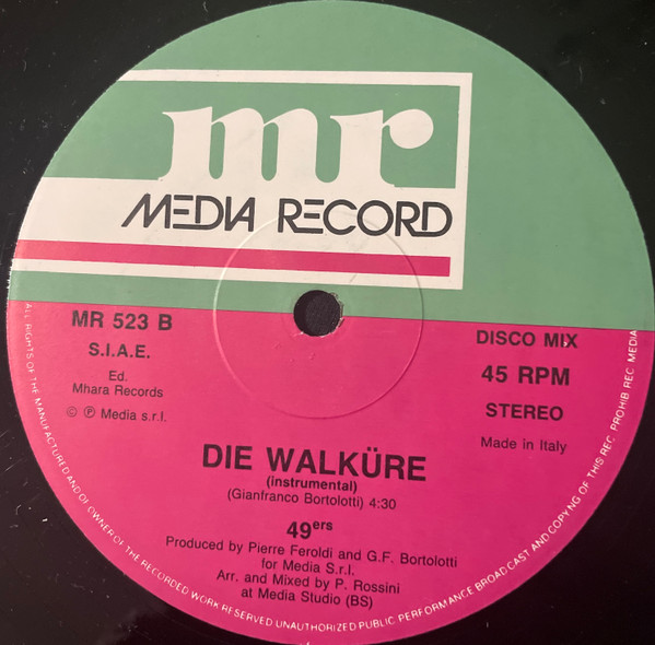 49ers - Die Walküre | Media Records (MR 523) - 3