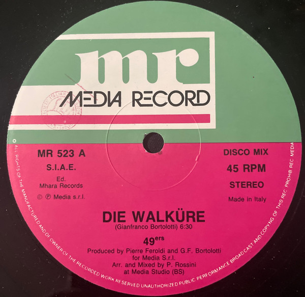 49ers - Die Walküre | Media Records (MR 523) - 2