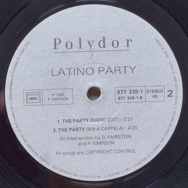 Latino Party - The Party (The Ultimate Esta Loca Mix) | Polydor (877 339-1) - 4