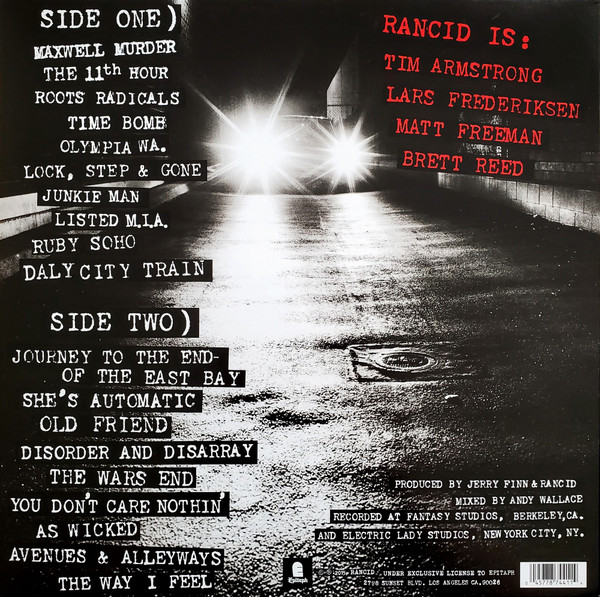 Rancid - ...And Out Come The Wolves | Epitaph (87441-1) - 2 Rancid - ...And Out Come The Wolves | Epitaph (87441-1) - 2
