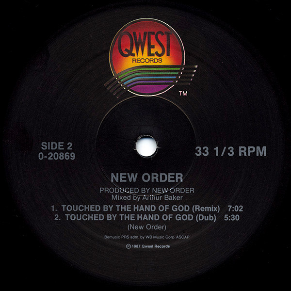 New Order - Blue Monday 1988 | Qwest Records (0-20869) - 4