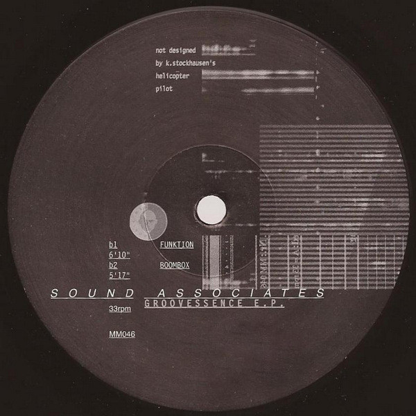 Sound Associates - Groovessence E.P. | Music Man Records (MM 046) - 2 Sound Associates - Groovessence E.P. | Music Man Records (MM 046) - 2