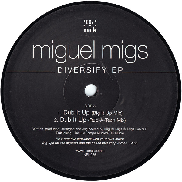 Miguel Migs - Diversify EP | NRK Sound Division (NRK086) - 3