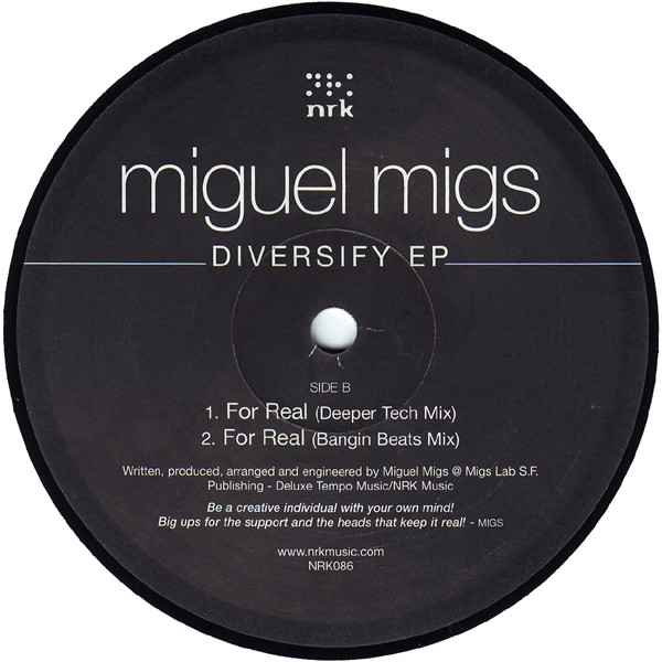 Miguel Migs - Diversify EP | NRK Sound Division (NRK086) - 4