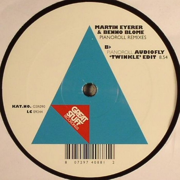 Martin Eyerer & Benno Blome - Pianoroll Remixes | Great Stuff Recordings (GSR090) - 3 Martin Eyerer & Benno Blome - Pianoroll Remixes | Great Stuff Recordings (GSR090) - 3