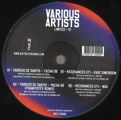 Various Artists - Limited V1 | RXC (RXCLTD002)