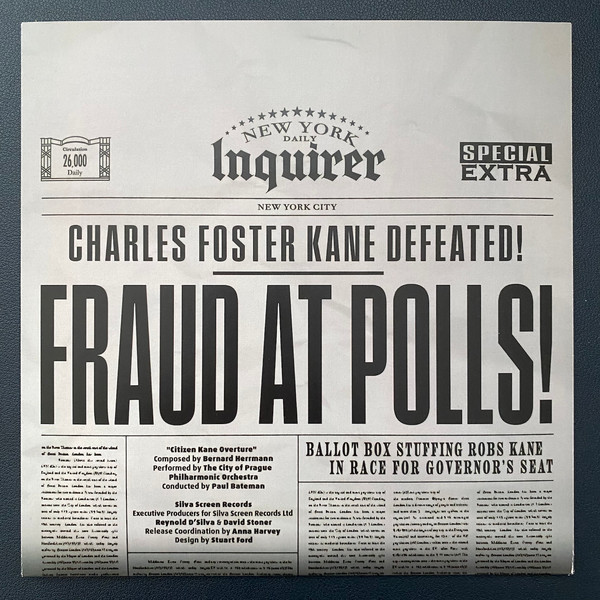 The City Of Prague Philharmonic Orchestra - Citizen Kane "Overture" | Silva Screen (SIL71639) - 4 The City Of Prague Philharmonic Orchestra - Citizen Kane "Overture" | Silva Screen (SIL71639) - 4