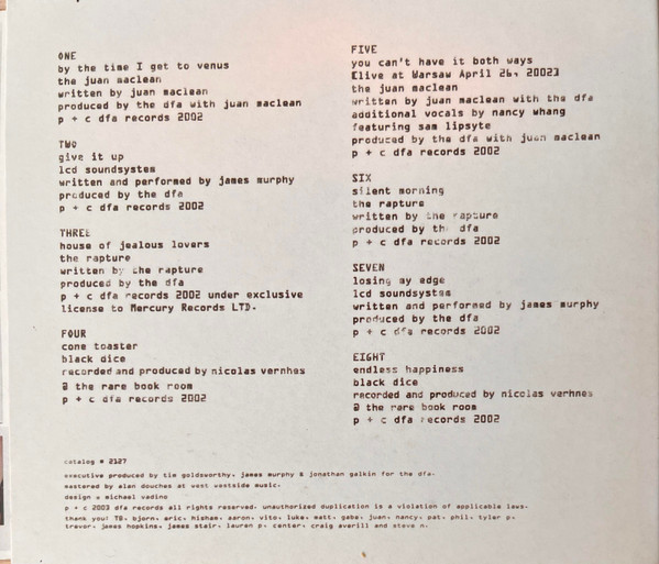 Various - DFA Compilation #1 | DFA (dfa 2127) - 4