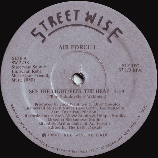 Air Force 1 - See The Light / Feel The Heat | Streetwise (SW 2238) - main