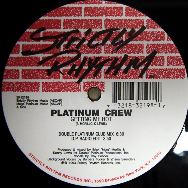 Platinum Crew - Getting Me Hot | Strictly Rhythm (SR12198) - 2