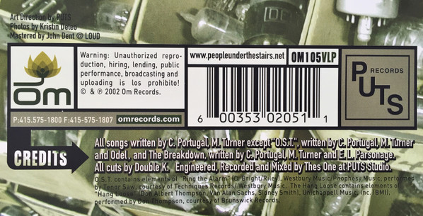 People Under The Stairs - O.S.T. | OM Records (OM 105 VLP) - 3