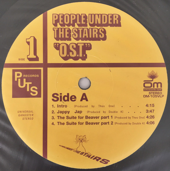 People Under The Stairs - O.S.T. | OM Records (OM 105 VLP) - 4