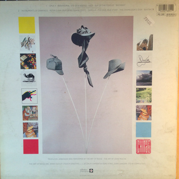 The Art Of Noise - In Visible Silence | China Records (826 895-1) - 2