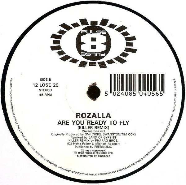 Rozalla - In 4 Choons Later | Pulse-8 Records (12 LOSE 29) - 4