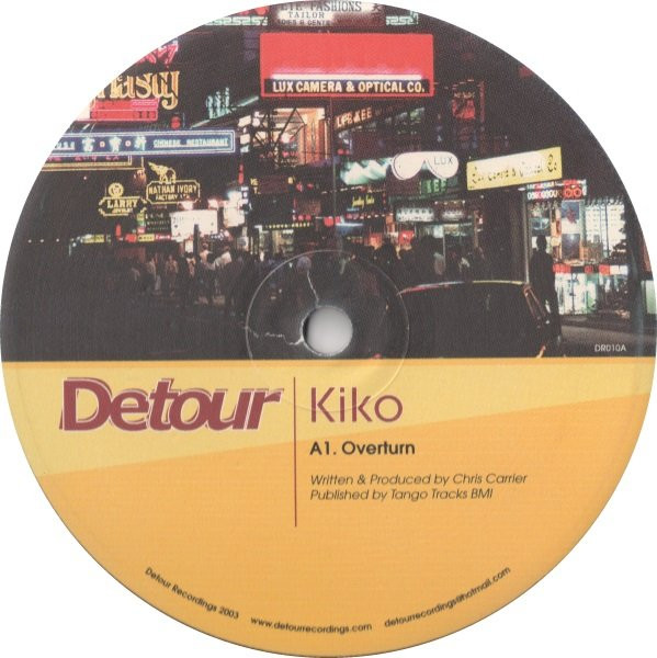 Kiko - Overturn | Detour Recordings (DR010) - main