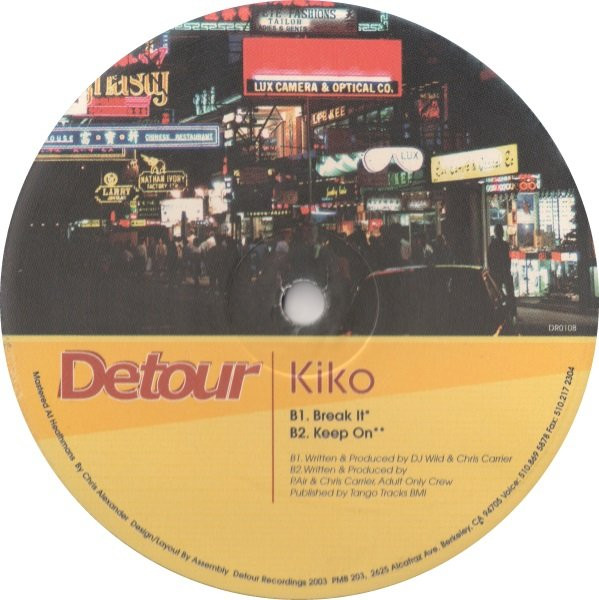 Kiko - Overturn | Detour Recordings (DR010) - 2