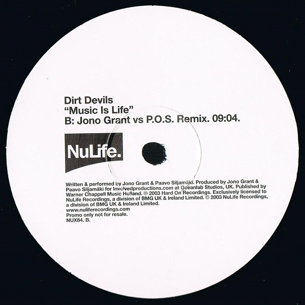 Dirt Devils - Music Is Life | NuLife (NUX84) - 2 Dirt Devils - Music Is Life | NuLife (NUX84) - 2