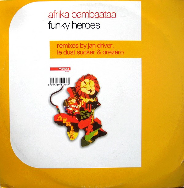 Afrika Bambaataa - Funky Heroes | Mantra Vibes (MTR 2117) - main Afrika Bambaataa - Funky Heroes | Mantra Vibes (MTR 2117) - main