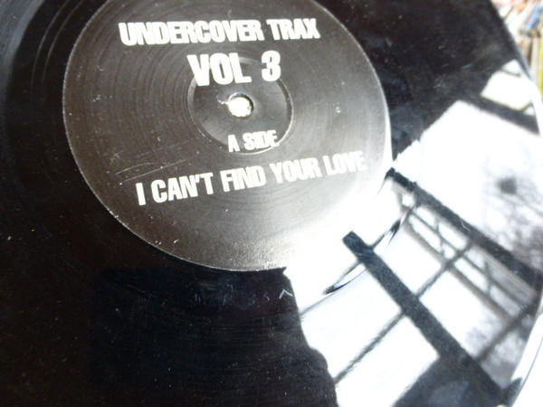 Undercover Trax - Vol 3 | Not On Label (Undercover Trax) (DER 33)