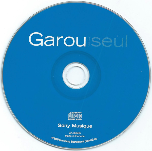 Garou - Seul | Sony Musique (CK 80595) - 3