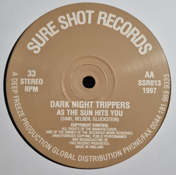 Dark Night Trippers - Moods Shift / As The Sun Hits You | Sure Shot Records (SSR 013) - 2 Dark Night Trippers - Moods Shift / As The Sun Hits You | Sure Shot Records (SSR 013) - 2