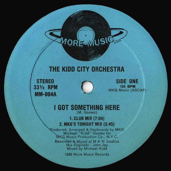 The Kidd City Orchestra - I Got Something Here / Tonight | More Music Records (MM-004)