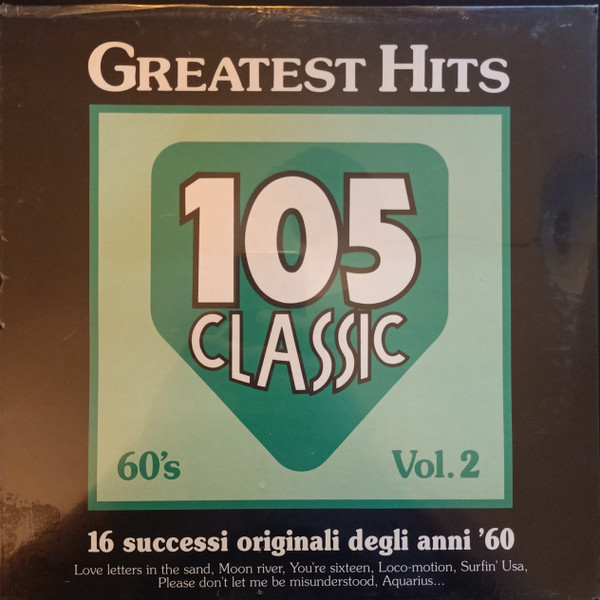 Various - Greatest Hits 105 Classic 60's - Vol. 2 | EMI Italiana (64 7984341) Various - Greatest Hits 105 Classic 60's - Vol. 2 | EMI Italiana (64 7984341)