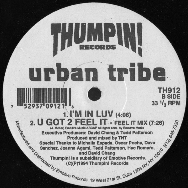 Urban Tribe - El Ritmo | Thumpin! Records (TH912) - 2 Urban Tribe - El Ritmo | Thumpin! Records (TH912) - 2