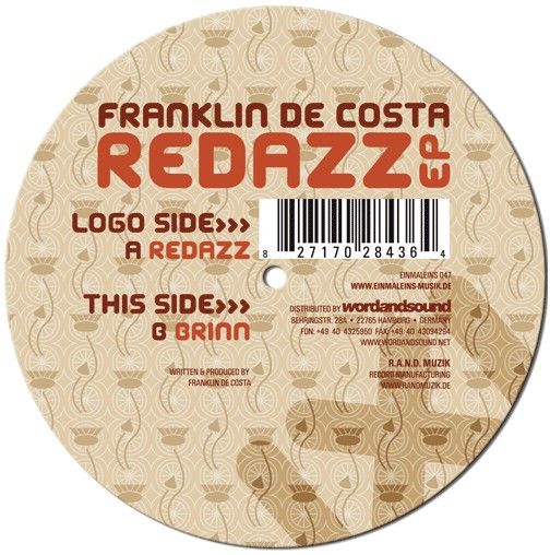 Franklin De Costa - Redazz E.P. | Einmaleins Musik (EINMALEINS 047) - main Franklin De Costa - Redazz E.P. | Einmaleins Musik (EINMALEINS 047) - main