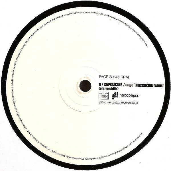 Del Wire - Ange | Nacopajaz' Records (NCJ 04) - 4 Del Wire - Ange | Nacopajaz' Records (NCJ 04) - 4