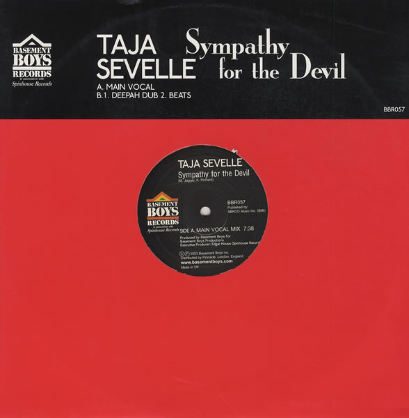 Taja Sevelle - Sympathy For The Devil | Basement Boys Records (BBR-057) - main Taja Sevelle - Sympathy For The Devil | Basement Boys Records (BBR-057) - main