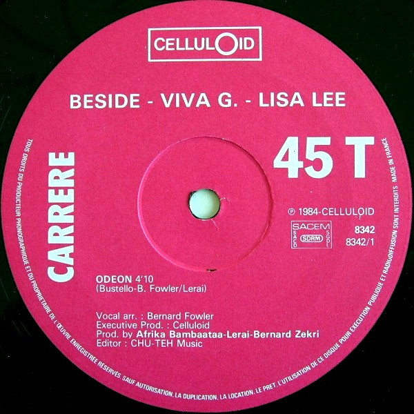 B-Side - Odeon | Carrere (8342) - 3