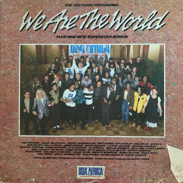 USA For Africa - We Are The World | Columbia (USA 40043)