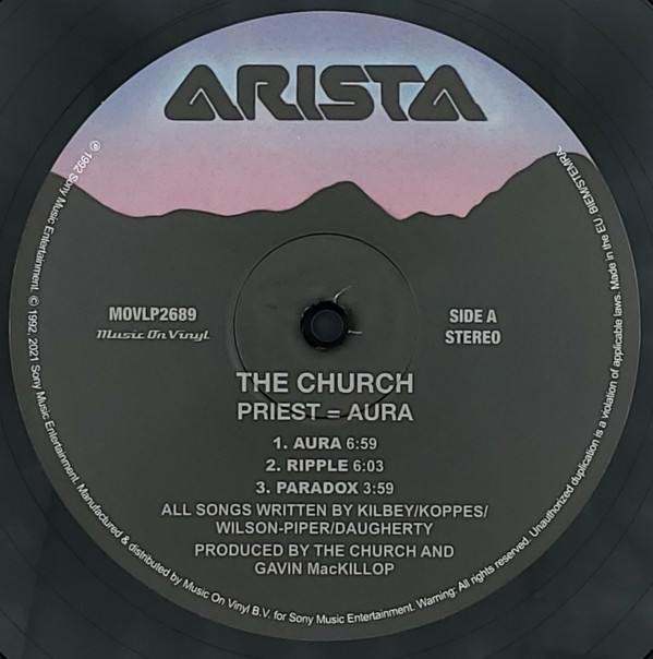 The Church - Priest = Aura | Music On Vinyl (MOVLP2689) - 3 The Church - Priest = Aura | Music On Vinyl (MOVLP2689) - 3