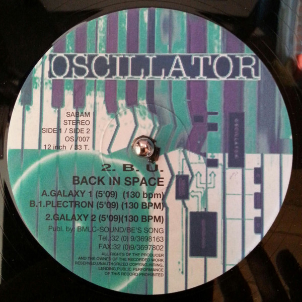 2.B.U. - Back In Space | Oscillator (OS./007) - main